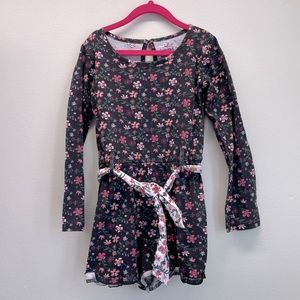 Kenzie Girls Floral Romper